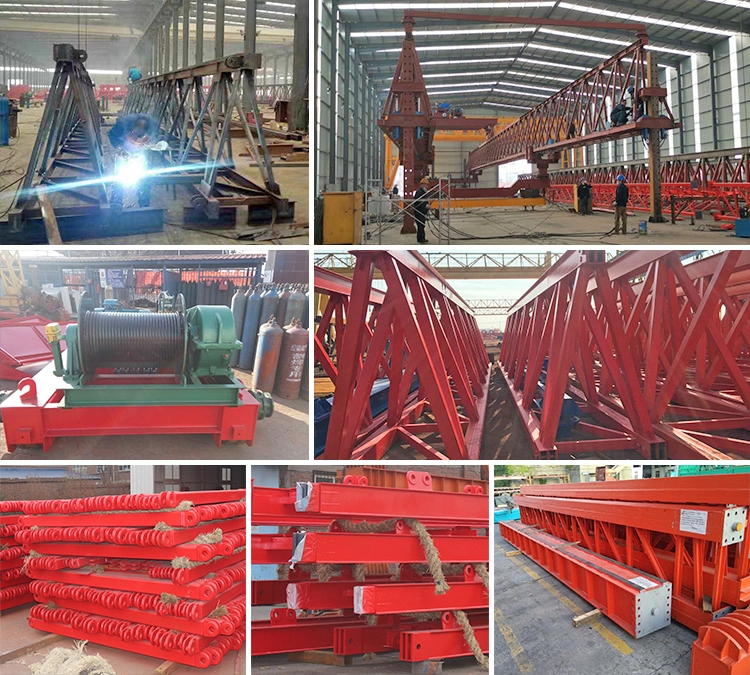 construction girder concrete railway truss double beam launcher crane
