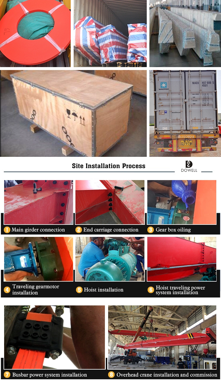 China electric hoist traveling 10ton china electric overhead eot crane