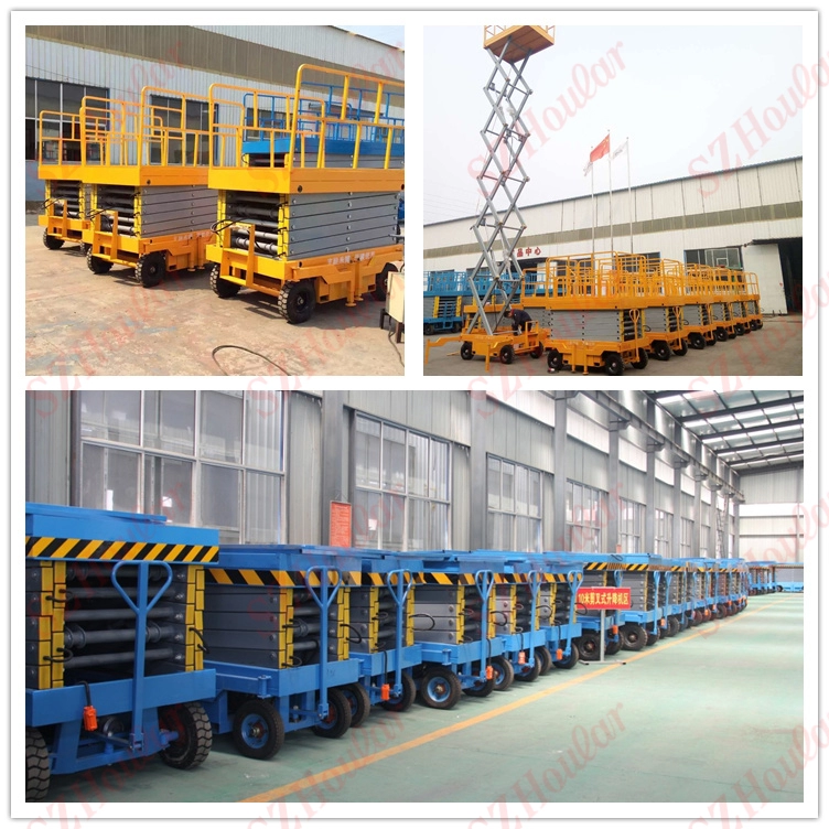 lift up table scissor work platform mechanism hydraulic table lift mechanism 500KG scissor table lift 10m