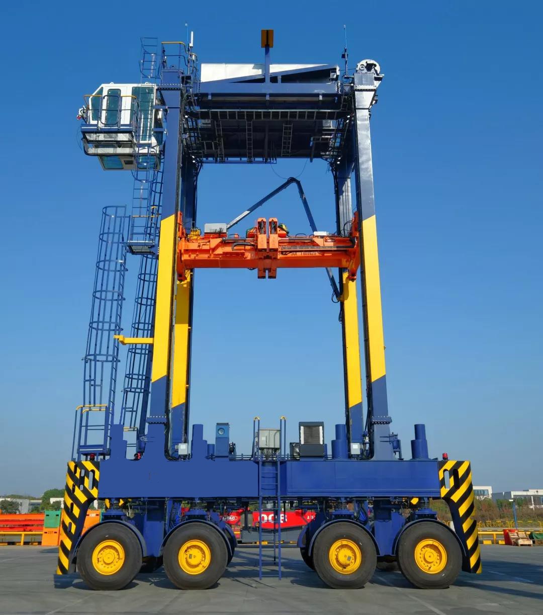 straddle carrier crane straddle carrier crane
