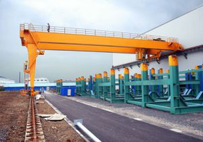 BMH Gantry Crane with Wire Electric Hoist