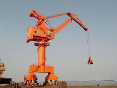 Single Jib Portal Boat Lifting Crane for sale