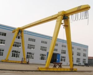 Outdoor Application Single Girder Motor Drive Traveling 5 Ton Gantry Crane Specifications