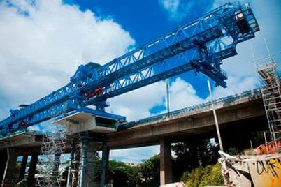 50 100 200 300 Ton Double Girder Bridge Erecting Beam Launcher Crane For Highway