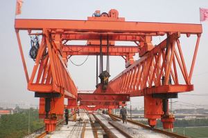 Truss launching girder gantry crane design