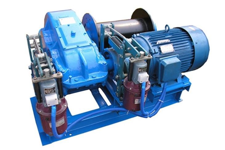 Vertical Or Horizontal Mounted 20t Electric Motor Driven Winch