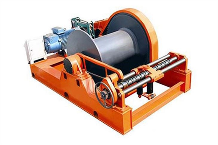 Electric warn winch with Automatic Load-Holding Brake