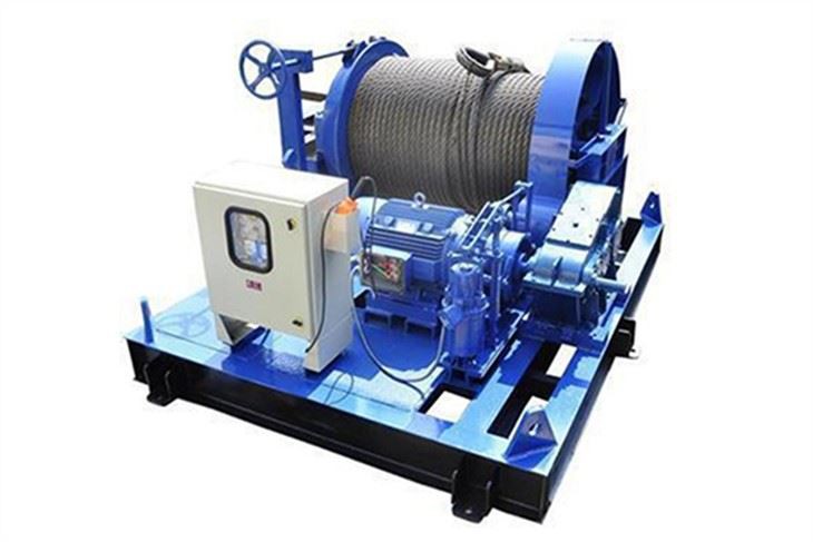 Electric warn winch with Automatic Load-Holding Brake