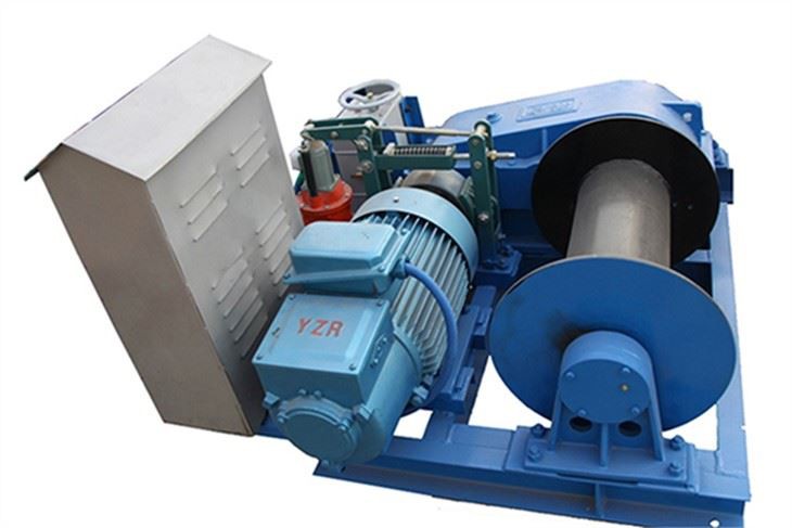 Electric warn winch with Automatic Load-Holding Brake