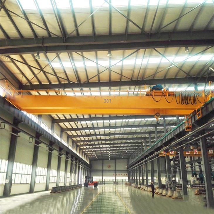 10 Ton Double Beam Girder Overhead Bridge Crane