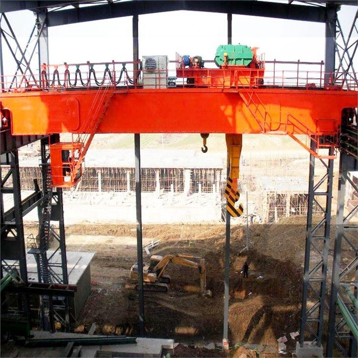 Double Girder Rail Running Overhead Crane