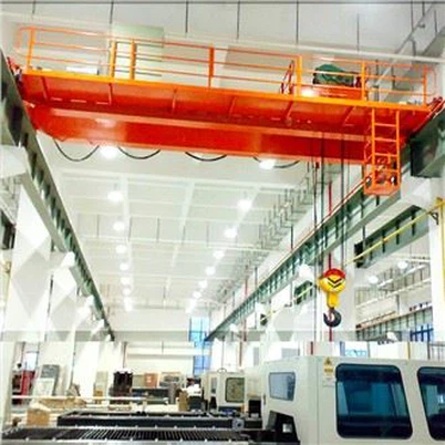 Double Girder Rail Running Overhead Crane